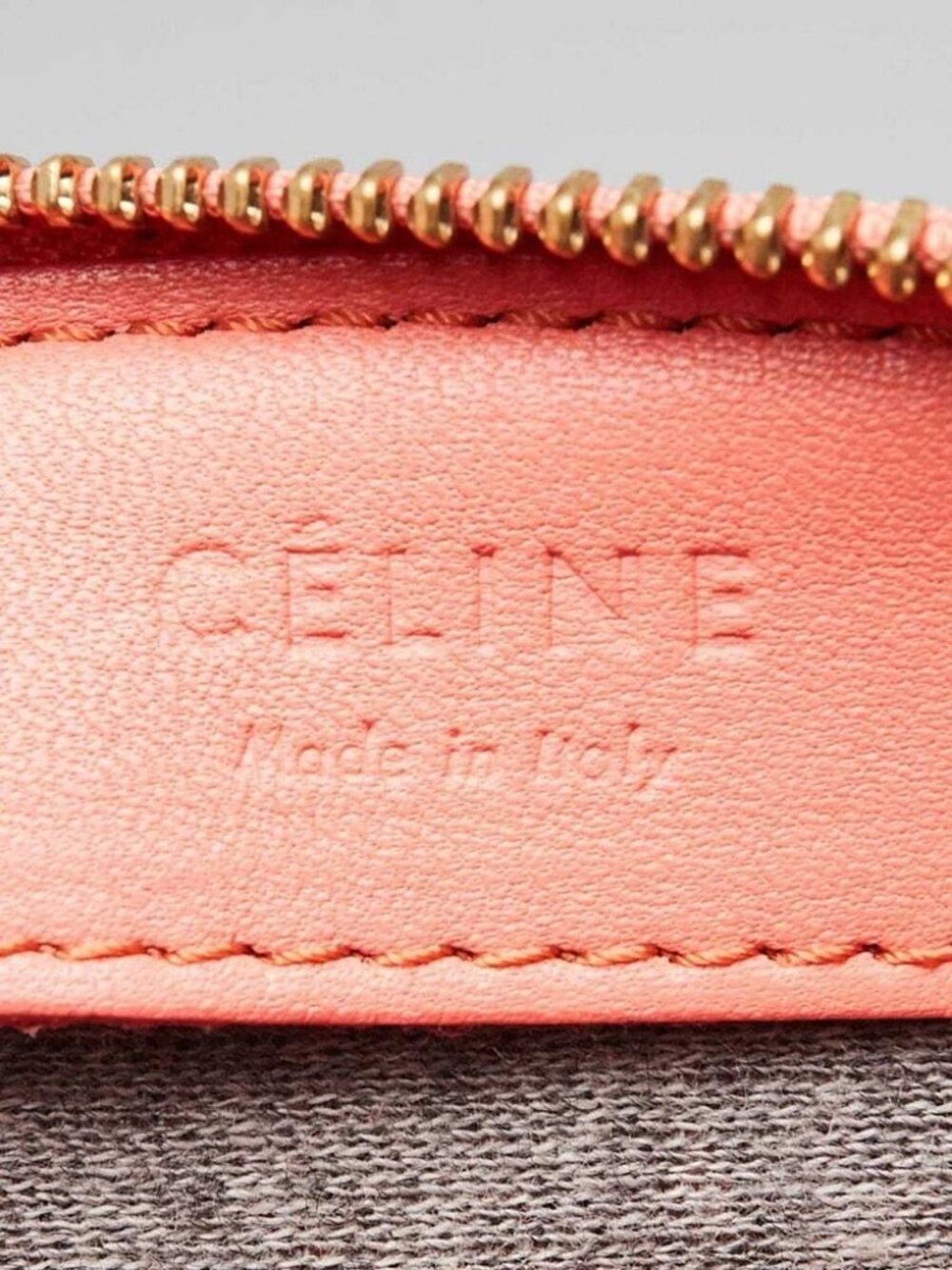 Celine Pink Leather Small Trio Crossbody Bag - Picture 11 of 12